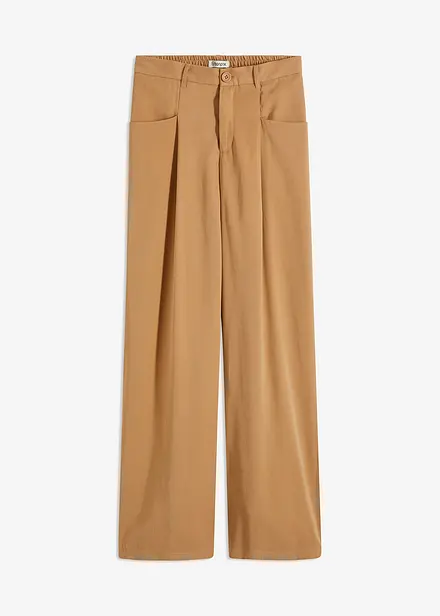 Pantaloni a palazzo con cinta comoda