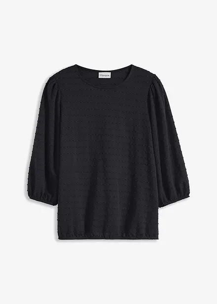 Maglia in tessuto operato