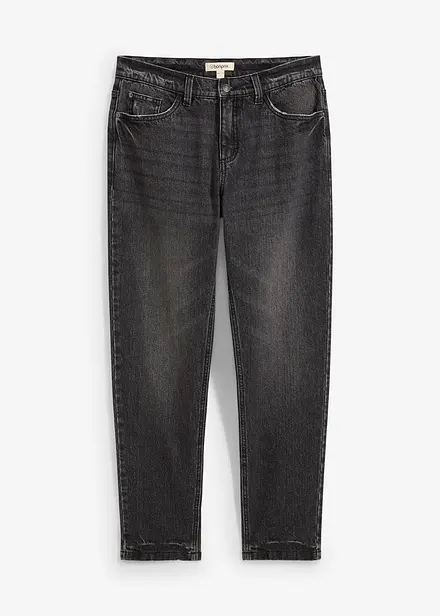 Jeans cropped classic fit elasticizzati, tapered