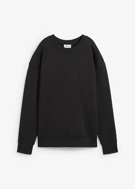Felpa in puro cotone biologico, loose fit
