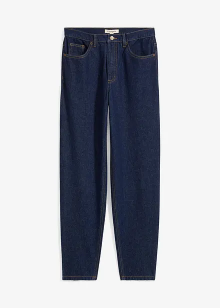 Mom jeans cropped, a vita alta