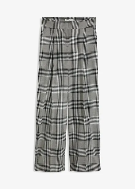 Pantaloni larghi a quadri