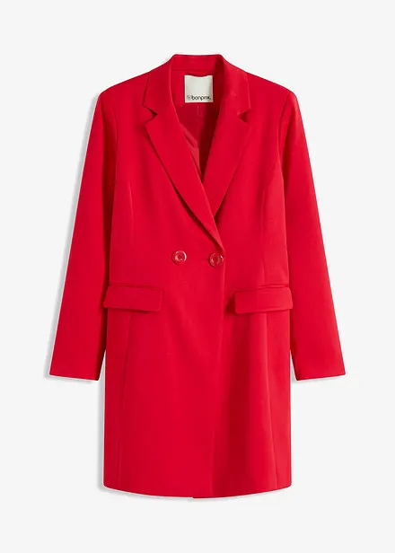 Blazer lungo a maniche lunghe