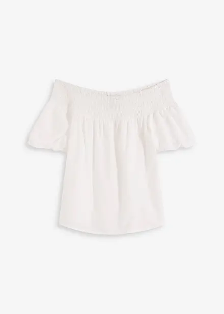 Camicetta con spalle scoperte