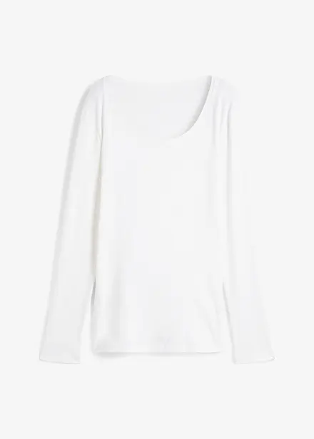 Maglia a maniche lunghe in puro cotone biologico