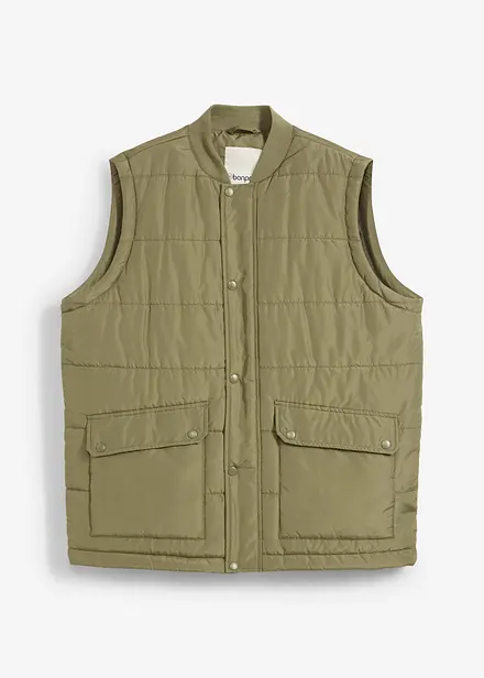 Gilet trapuntato, loose fit