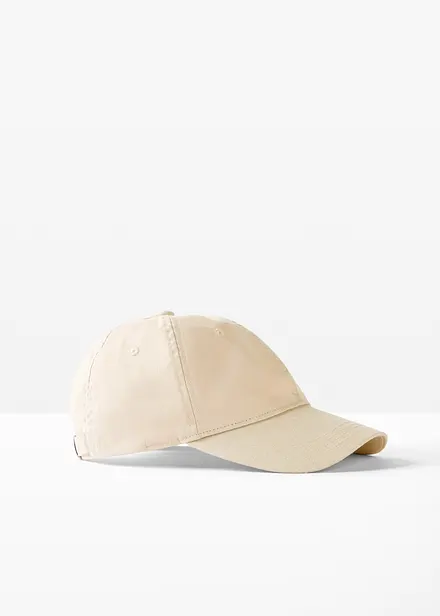 Cappello con visiera in puro lino