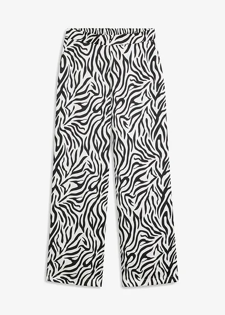 Pantaloni a palazzo in satin