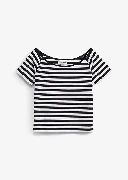 Maglia in misto cotone elasticizzato