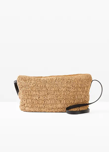 Borsa di paglia a tracolla