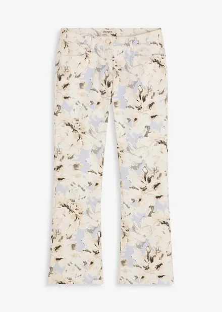 Pantaloni con fondo svasato