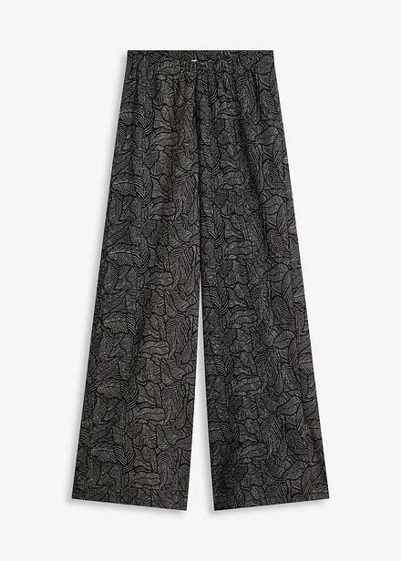 Pantaloni in jersey crêpe strutturato
