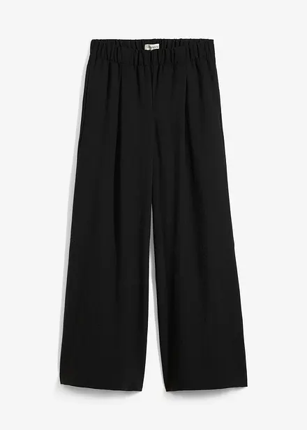 Pantaloni a palazzo con pinces