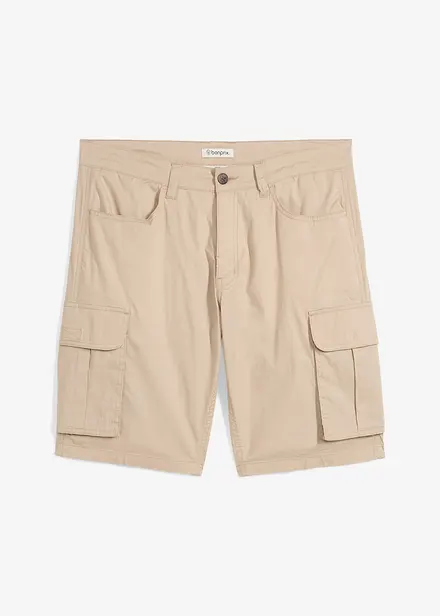Bermuda cargo elasticizzati, regular fit