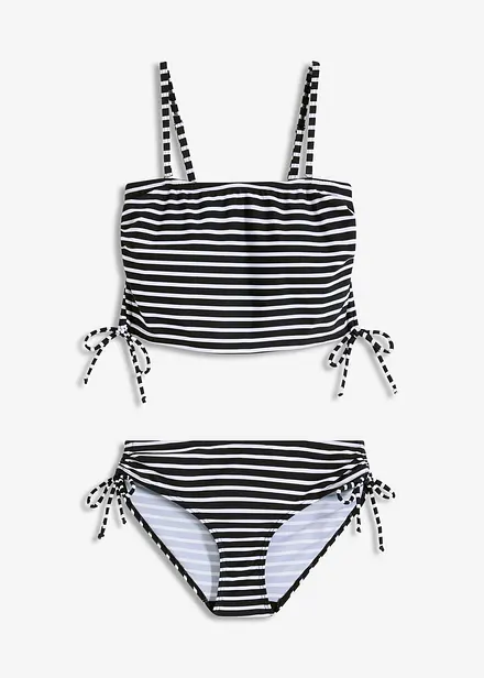 Bikini a fascia con spalline rimovibili (set 2 pezzi)