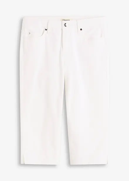 Pantaloni capri con cinta comoda