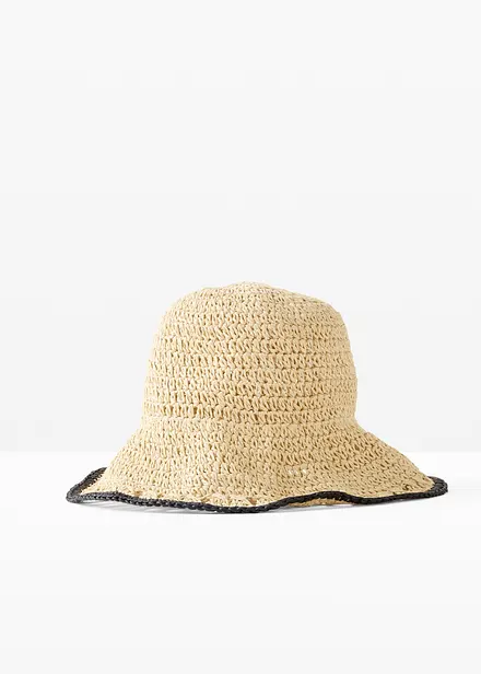 Cappello da pescatore in paglia