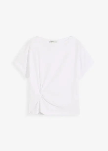 T-shirt con nodo