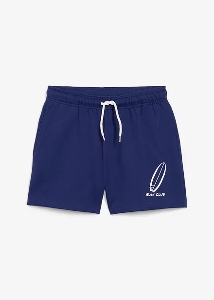 Pantaloncini in felpa di cotone biologico