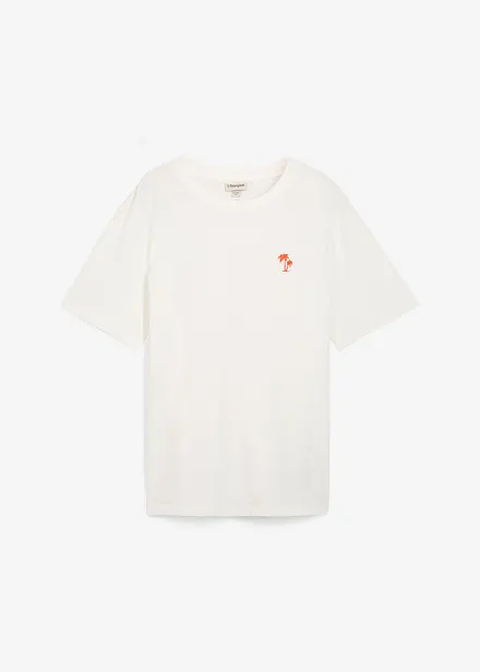 T-shirt con stampa dietro, loose fit