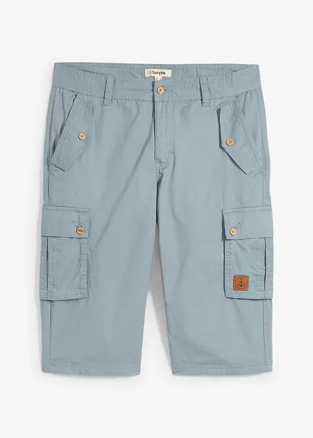 Bermuda cargo in puro cotone, regular fit
