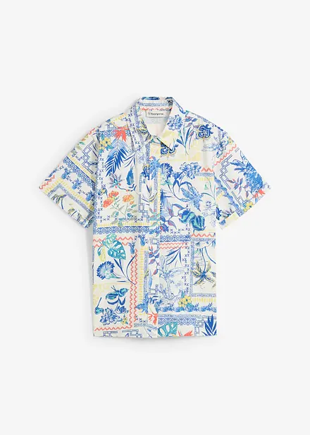 Camicia misto seta