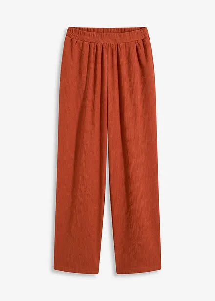 Pantaloni in jersey crêpe