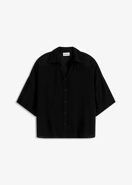 Blusa da mare in viscosa fluente