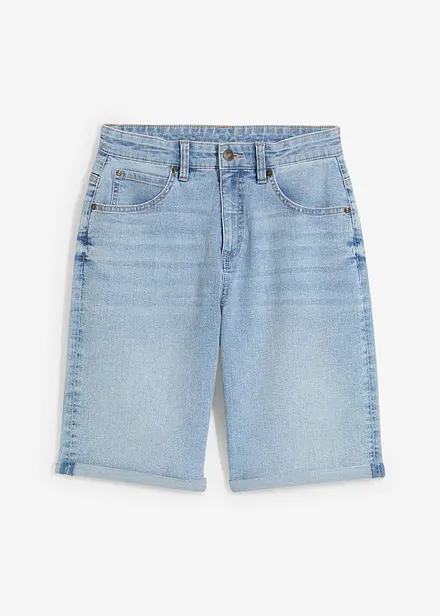 Shorts di jeans elasticizzati, loose fit