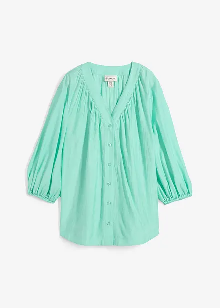 Camicetta oversize in misto viscosa morbido