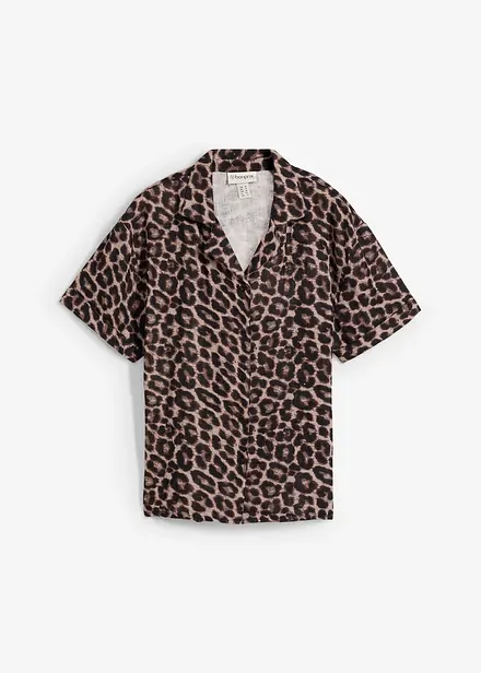 Camicetta oversize in mussola