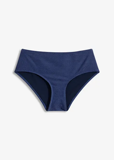 Slip effetto denim per bikini