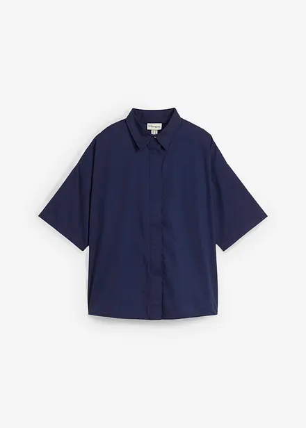 Blusa oversize in puro cotone