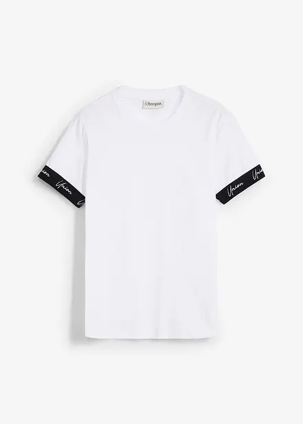 T-shirt in puro cotone biologico, slim fit