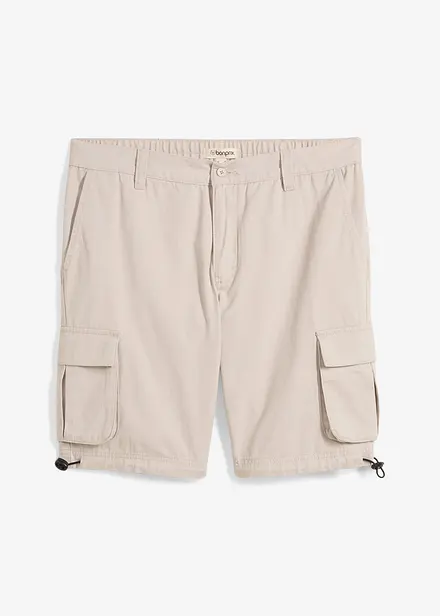 Bermuda cargo con cinta comoda, regular fit