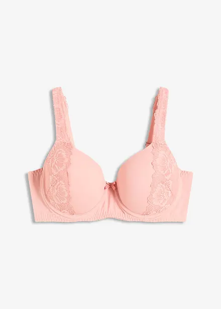 Reggiseno con coppe preformate e spalline imbottite