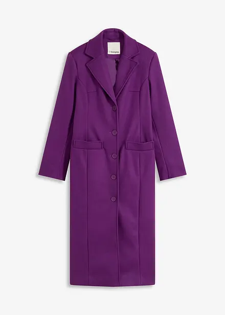 Cappotto lungo in simil lana