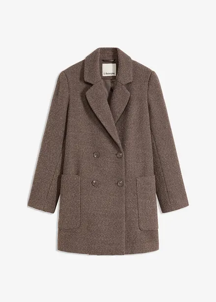 Cappotto corto in simil lana