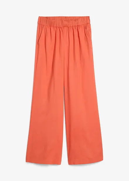 Pantaloni a palazzo con cinta comoda