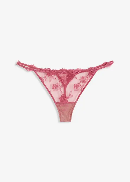 Tanga con pizzo floreale