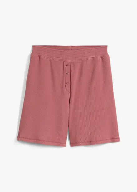 Shorts in puro cotone con elastico in vita