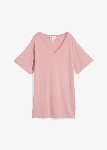 Maglia in fine misto cotone e lino