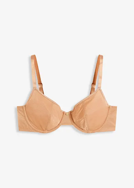Reggiseno con ferretto in materiale lucido