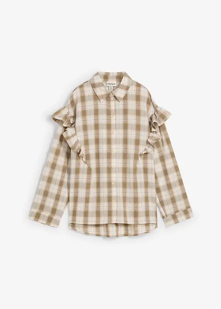 Camicia con volant