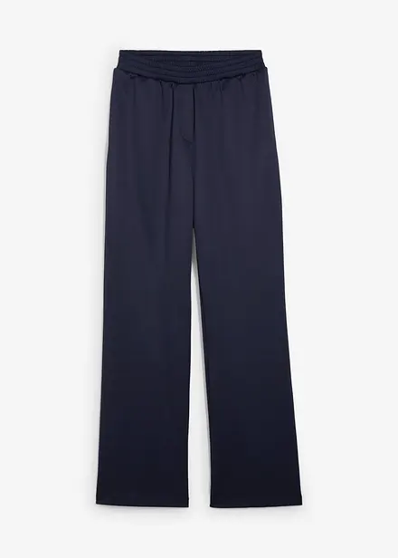 Pantaloni da jogging in tessuto effetto neoprene