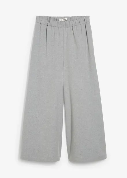Pantaloni culotte in simil lana