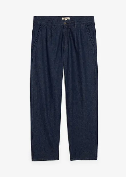 Jeans con pinces loose fit, straight