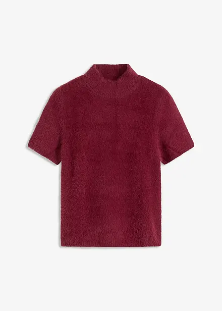 Maglione in filato effetto piuma
