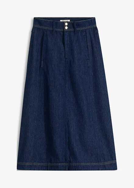 Gonna midi di jeans