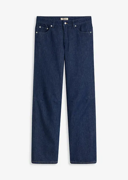 Jeans straight, vita media